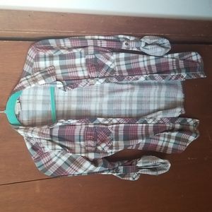 Pink and Gray Flannel Size Small